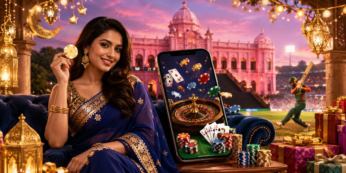 ঈদের উৎসবে ঢাকায় ক্রিকেট বেটিং উপভোগ করছেন ব্যবহারকারী